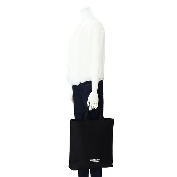 Burberry Tote Bag Leather Black - Picture 6 of 6